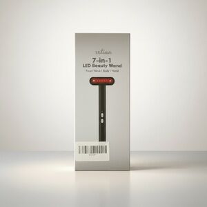 ✨ 7-in-1 LED Beauty Wand – Red Light Therapy Face & Body Device – New Sealed ✨